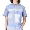 New Junya Watanabe MAN Cotton Check x Cottone Stripe Mix Shirt