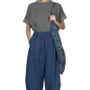 Outlet Nachukara Cotton Cocoon Pants - Blue