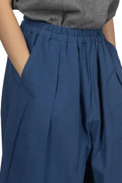 Outlet Nachukara Cotton Cocoon Pants - Blue