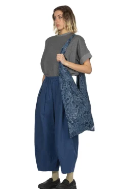 Outlet Nachukara Cotton Cocoon Pants - Blue