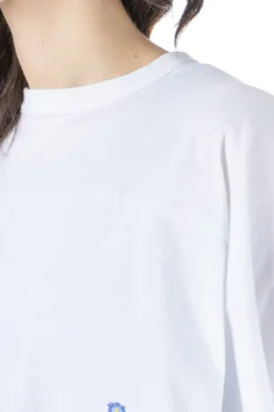 Online Comme Des Garcons TAO Cotton Embroidery Top - White