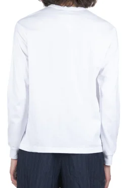 Online Comme Des Garcons Homme Cotton Jersey LS T-Shirt - White