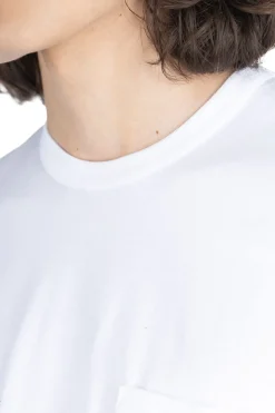 Online Comme Des Garcons Homme Cotton Jersey LS T-Shirt - White