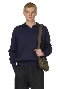 Fashion Kaptain Sunshine Cotton Knit Skipper Shirt