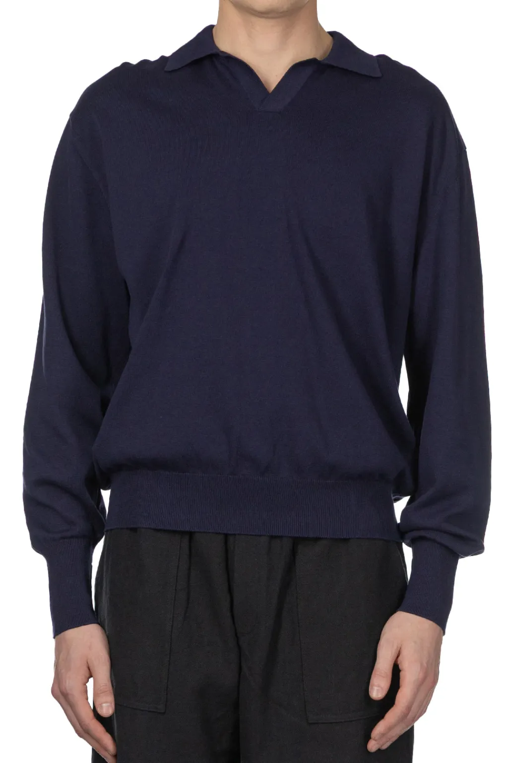 Fashion Kaptain Sunshine Cotton Knit Skipper Shirt
