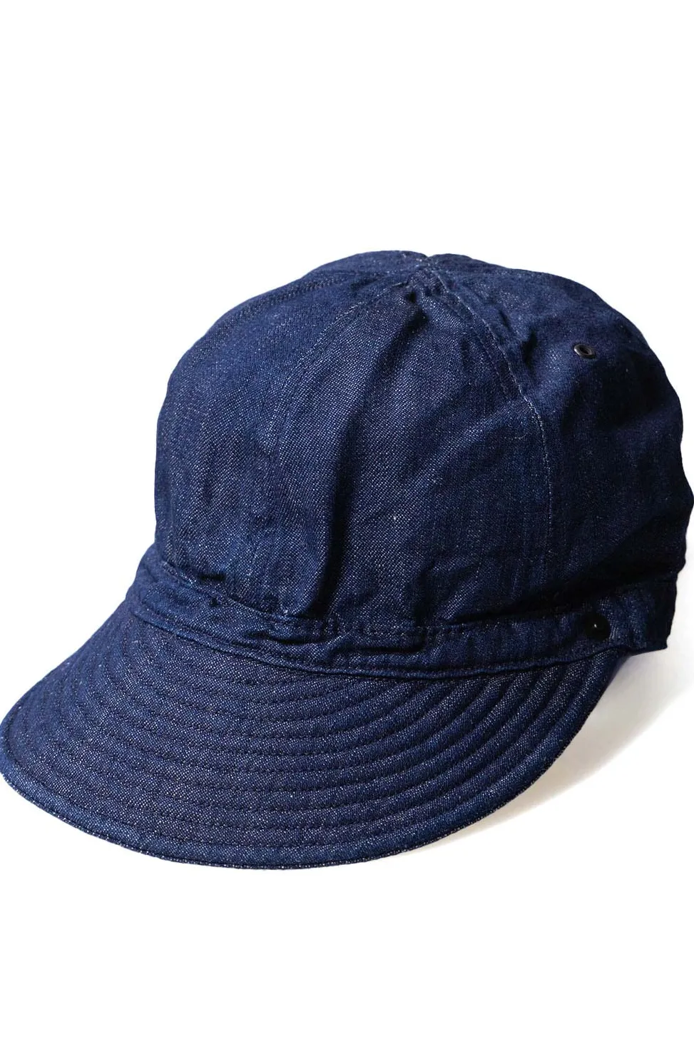 Discount Decho Cotton Linen Kome Cap - Indigo