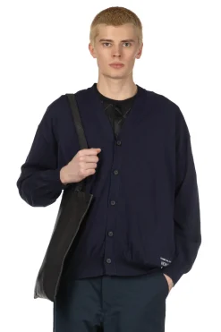 Sale Comme Des Garcons Homme Cotton Logo Cardigan
