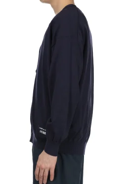 Sale Comme Des Garcons Homme Cotton Logo Cardigan