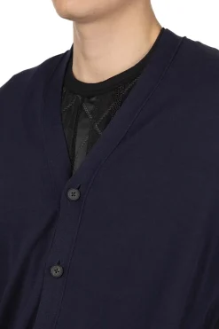 Sale Comme Des Garcons Homme Cotton Logo Cardigan