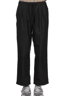 Online Manual Alphabet Cotton Nylon Weather Easy Pants - Black