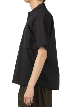 Outlet Tigre Brocante Cotton Nylon Work Polo Shirt - Black