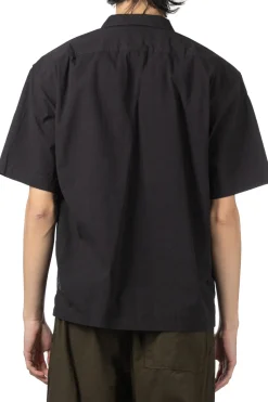 Outlet Tigre Brocante Cotton Nylon Work Polo Shirt - Black