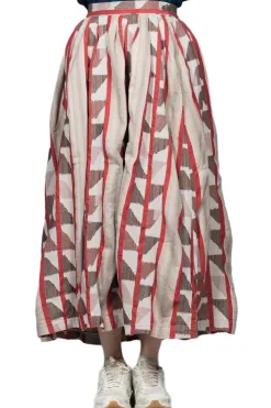Online Kapital Cotton Pueblo Stripe HARVEST Skirt
