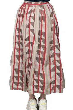 Online Kapital Cotton Pueblo Stripe HARVEST Skirt