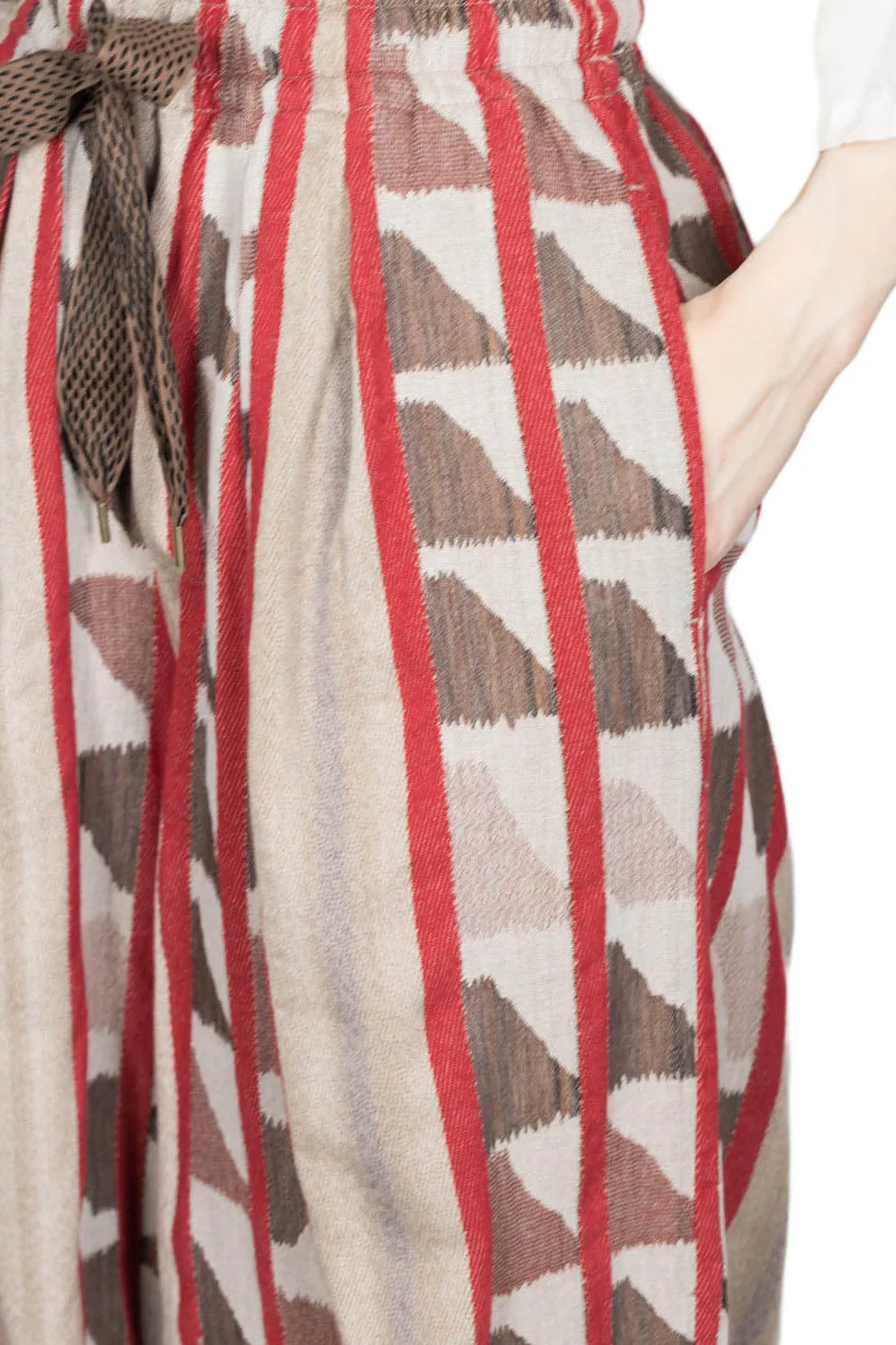 Discount Kapital Cotton Pueblo Stripe RUDE Buggy Pants