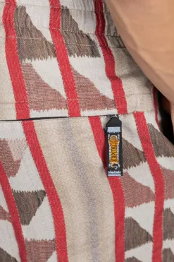 Outlet Kapital Cotton Pueblo Stripe RUDE Buggy Pants