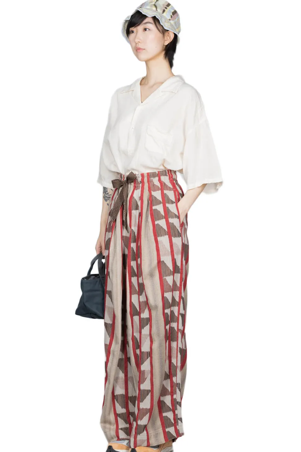 Discount Kapital Cotton Pueblo Stripe RUDE Buggy Pants