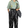 Fashion Kapital Cotton Rayon PEARL-KATABIRA EASY Pants - Black