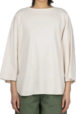 Online YLEVE Cotton Rib Pullover Big - White