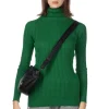 Online NARU Cotton Rib Turtle Neck - Green