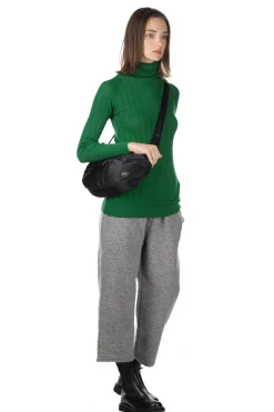 Online NARU Cotton Rib Turtle Neck - Green