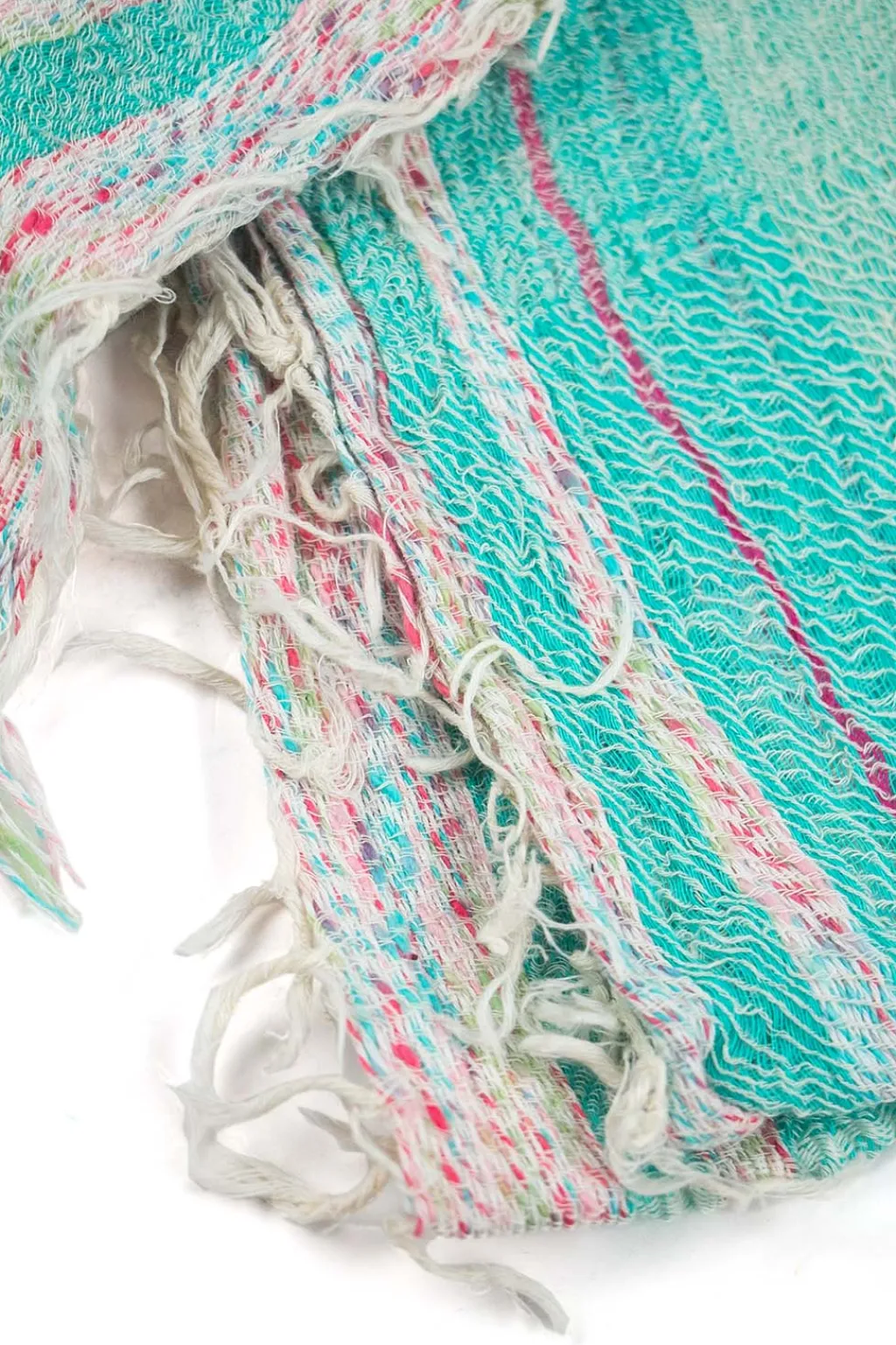Best Tamaki Niime Cotton Scarf - Small - Green