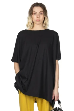 Fashion A+Koloni Cotton Tunic - Black