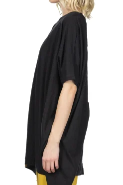 Fashion A+Koloni Cotton Tunic - Black