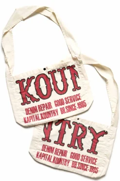 Outlet Kapital Cotton Twill KOUNTRY FACTORY Book Bag