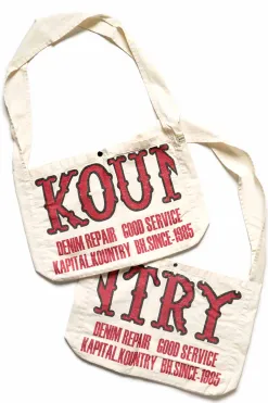 Online Kapital Cotton Twill KOUNTRY FACTORY Book Bag