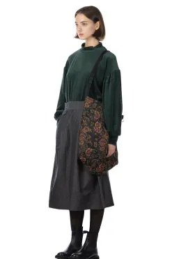 Online Nanamica Cotton Wool Gurkha Skirt - Heather Grey