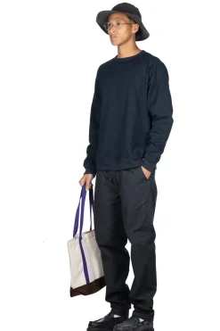 Best Nanamica Crew Neck Sweatshirt - Dark Navy