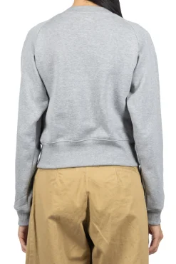 Clearance Kapital Crew Sweat Dinky Type (Night Shift PROFILE RAINBOWY) - Grey