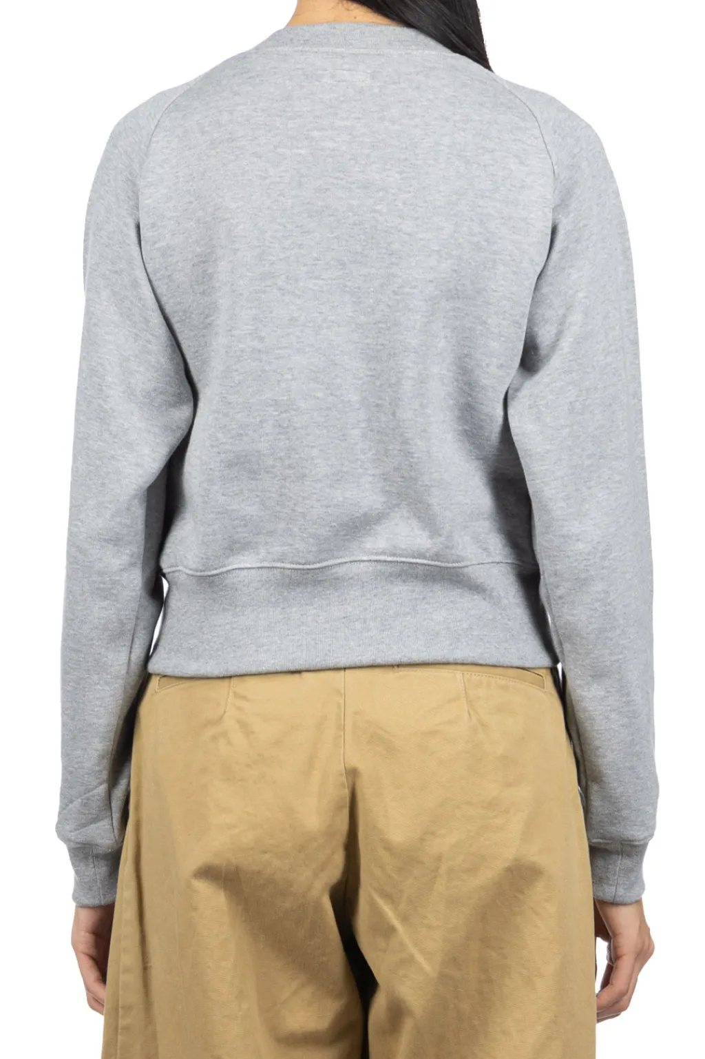 Clearance Kapital Crew Sweat Dinky Type (Night Shift PROFILE RAINBOWY) - Grey
