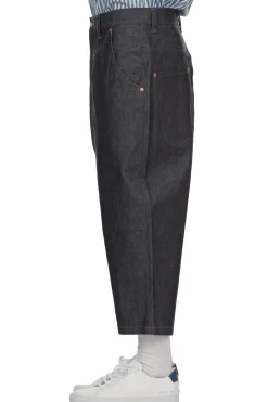 Sale Junya Watanabe MAN Cropped Denim Jeans - Indigo