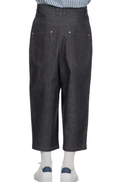 Sale Junya Watanabe MAN Cropped Denim Jeans - Indigo