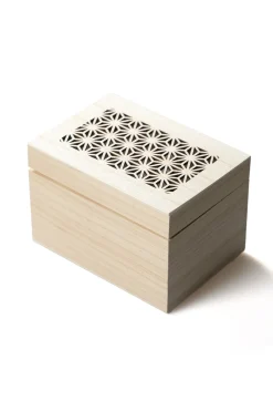 Sale Mino Pottery CUP AND PLATE SET IN WOODEN BOX