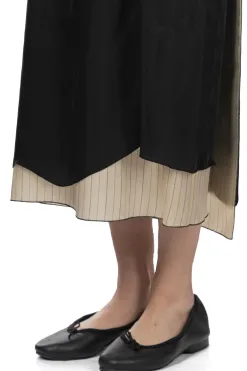 Sale YLEVE Cupra Twill One Piece Dress - Black
