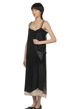 Sale YLEVE Cupra Twill One Piece Dress - Black