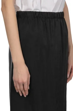 Fashion YLEVE Cupra Twill Skirt - Black