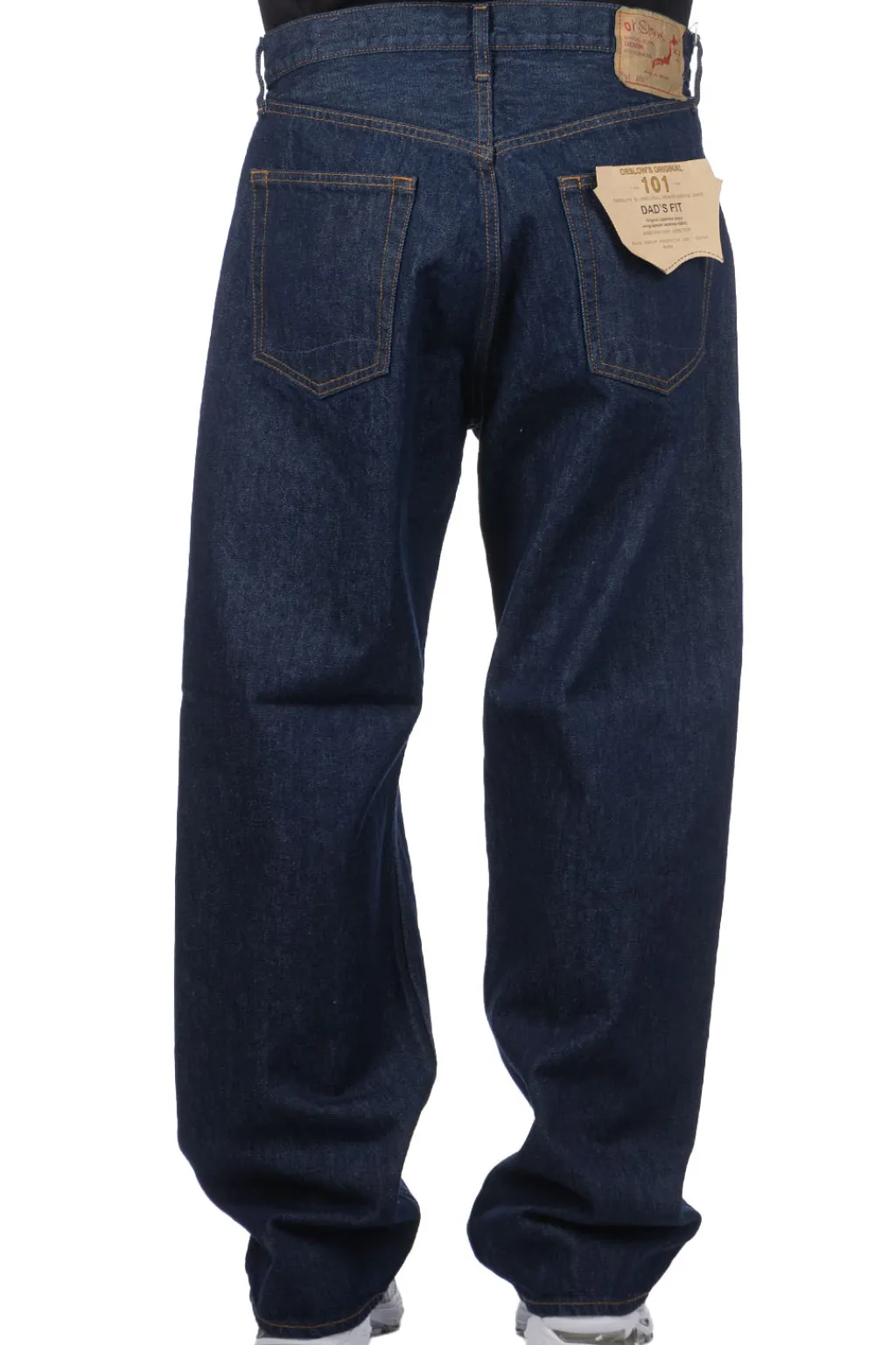 Fashion OrSlow 101 Dad's Fit Denim Pants - One Wash