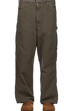 Fashion OrSlow Dad's Fit Painter Pants - Army Green