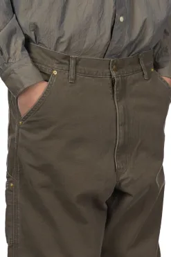 Fashion OrSlow Dad's Fit Painter Pants - Army Green