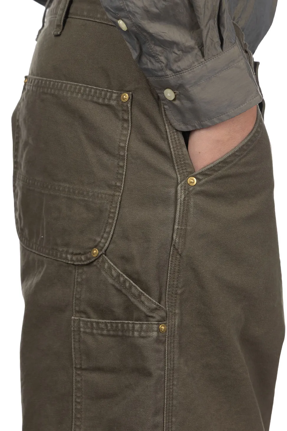 Fashion OrSlow Dad's Fit Painter Pants - Army Green