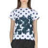Best Comme Des Garcons TAO DAICHIRO SHINJO T-Shirt (Dots & Shodo) - White x Indigo