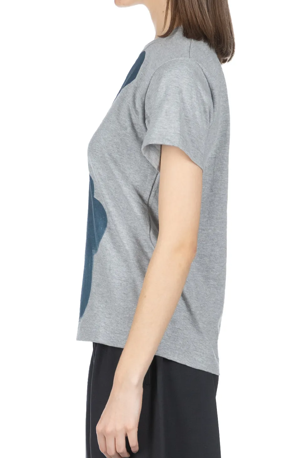 Fashion Comme Des Garcons TAO DAICHIRO SHINJO T-Shirt (Shodo) - Top Grey x Indigo
