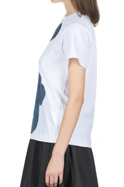 Hot Comme Des Garcons TAO DAICHIRO SHINJO T-Shirt (Shodo) - White x Indigo