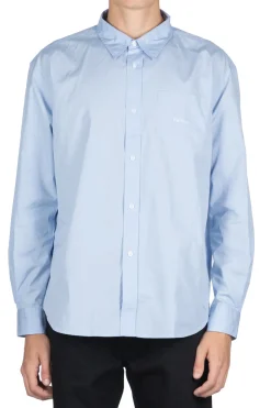 Sale Palmes Daryl Long Sleeve Shirt - Light Blue