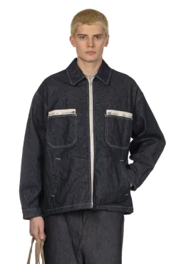 Online Comme Des Garcons Homme Denim Jacket - Indigo