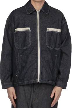 Online Comme Des Garcons Homme Denim Jacket - Indigo